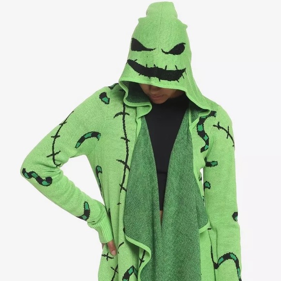 The Nightmare Before Christmas Oogie Boogie Drape Cardigan Hot Topic Disney‎ - Picture 4 of 4